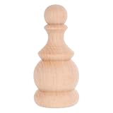Bois massif : fabriqués en bois massif, ces embouts offrent une durabilité et une stabilité exceptionnelles, garantissant leur résistance au temps. embouts en bois pour l’artisanat, embouts décoratifs en bois pour rideaux