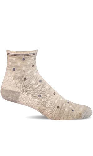 Sockwell Women's Plantar Honeycomb Sock, Ash - S/M