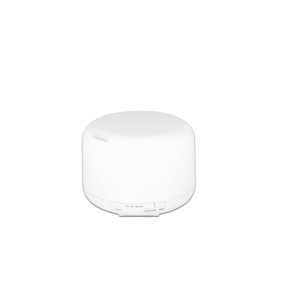 Padom 500ml Ultrasonic Aromatherapy Essential Oil Diffuser, Ultrasonic Aroma Diffuser and Cool Mist Aroma humidifier, Includes Timer and 7-Color Night Light