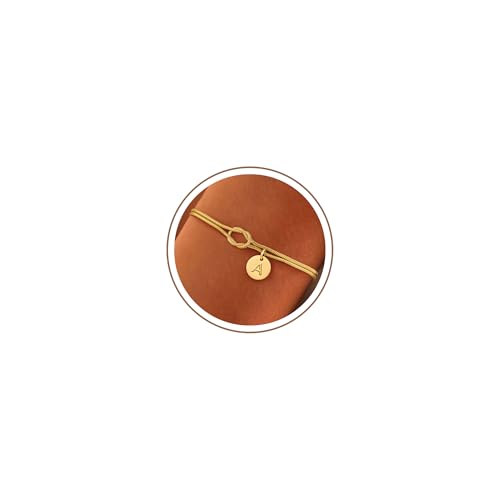 Gold Initial Bracelets - image 1