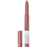 Maybelline Super Stay Ink Crayon Lipstick, Precision Tip Matte Lip Crayon with Built-in Sharpener, Longwear Up To 8Hrs, Lead the Way, 1.2g