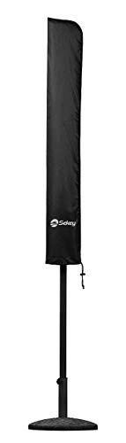 Sekey Housse de Parasol pour Parasol 200 cm, Capuchon de Protection, Polyester 100%, Etanche & Résistant aux UV