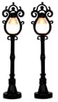 Miniatura 2 de Lemax Village Collection Juego de 2 lámparas de calle parisinas con pilas # 44757