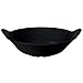G.E.T. Siciliano Black 2 Qt Melamine Bowl w/Handles