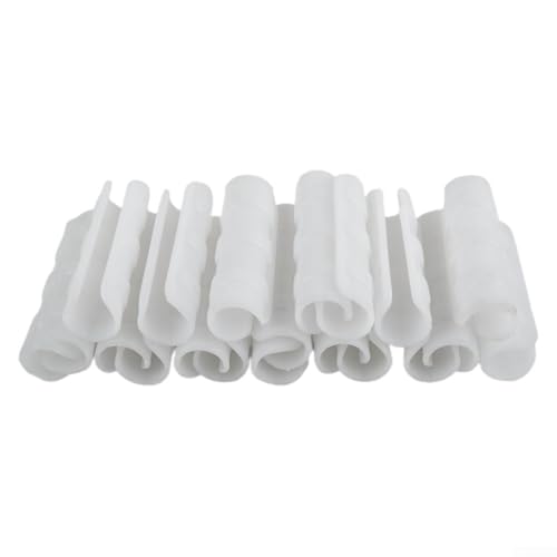 20 Pipe Clamps for Securing Greenhouse Film on Frame Structures (20mm)