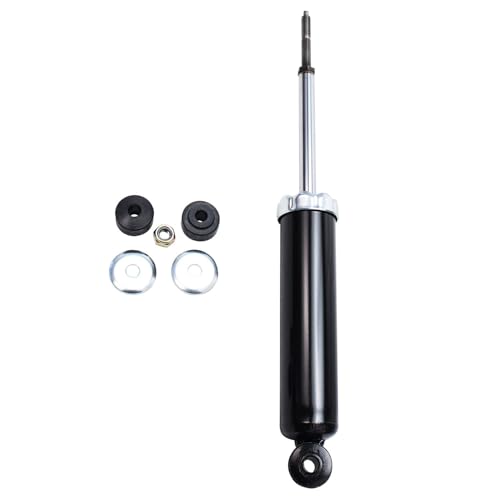 Image of Detroit Axle - 4WD Shock Absorbers for 1997-2004 Dodge Dakota 1998-2003 Durango Complete Shock Absorber Assembly 1999 2000 2001 2002 Front and Rear Replacement