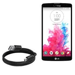 BoxWave Cable Compatible with LG G Vista - DirectSync Cable, Durable Charge and Sync