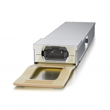 Image of 10Gtek OSFP 400G Flat-top MMA4Z00-NS400 (50m), Compatible for NVIDIA, multimode transceiver, up to 50-Meter@ OM4 MMF, MPO-12 /APC Interface