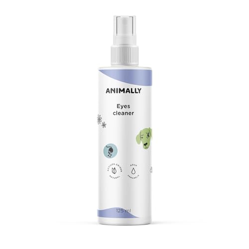 Animally Eyes Cleaner 125 ml. Limpiador de Ojos para Perros y Gatos, Transparente