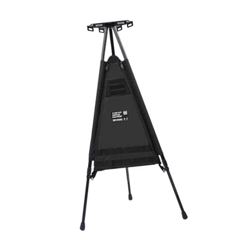 Yiju Camping Table Small Furniture Aluminum Alloy Picnic Table Adjustable Height for Patio Backpacking Backyard Outdoor Barbecue, with Cloth Bag