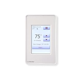 OJ Microline UDG4 Touchscreen Programmable Floor Thermostat w/Class A GFCI - 120/240v in Floor Heating Thermostat - Dual Sensing - Includes Flooring Sensor - 3-Year Warranty & USA Product Support
