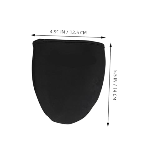 POPETPOP 2 unidades Fundas para zapatos de ciclismo para hombre, cubiertas impermeables y cortaviento, fundas térmicas para media zapatilla, accesorios para bicicleta miniatura 7
