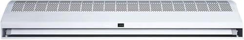 JvFbjLF Cortina de Aire Comercial for Interiores, Resistente, con botón pulsador y Control Remoto.(120cm)