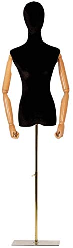 OTQEFTN Tailors Dummy Dress Forms Mannequin Body Seamstress Mannequin Model Frame Clothing Display Stand Manikins