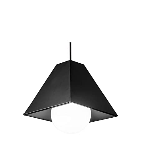 Suspension en métal à tête unique et petit lustre de table simple