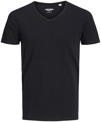 Jack & Jones Mens Jje Basic V-Neck Tee S/S Noos T-Shirt (pack of 1)