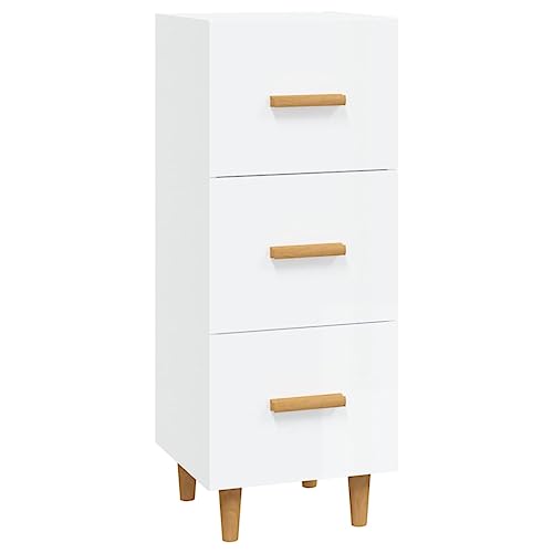Generico Aparador brillante 34,5 x 34 x 90 cm de madera multicapa kangqiling812345