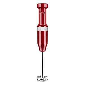 KitchenAid Variable Speed Corded Hand Blender – KHBV53, Empire Red, 1 Liter