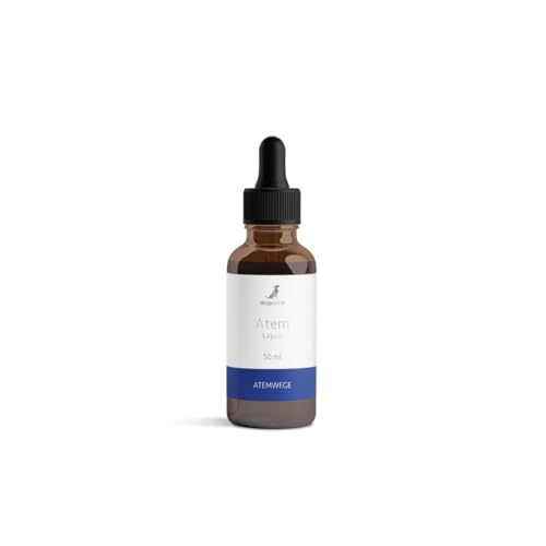 dogsome Atem Liquid Unterstützung der Atemwege deines Hundes | Husten und Schnupfen beim Hund | Hustensaft für Hunde | von Tierärzten entwickelt