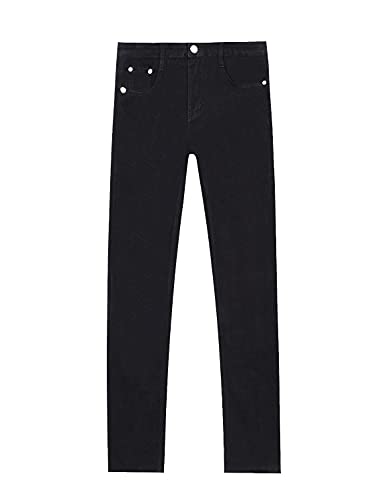 Demon&Hunter Men's Black Skinny Fit Stretch Jeans S8020(29)3