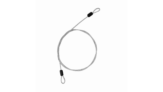 Candado de cable de acero Sonew, color plata miniatura 7