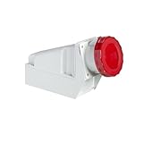 81183 Connector PK Screw Connection Concealed Industrial Socket (63A 6h IP67 5P red)