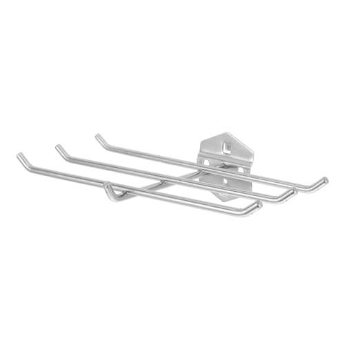 Gatuida Heavy Duty Tool Rack Hooks 6 Arms Pegboard Hooks Metal Ladder Garage Storage Organizer