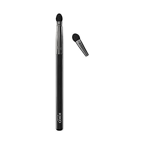 Descubra a Elegância e o Desempenho com o KIKO Milano Face Brush 04 Stippling 5 KIKO Milano Eyes 53 Precision Shader Brush | Pincel de precisão c...