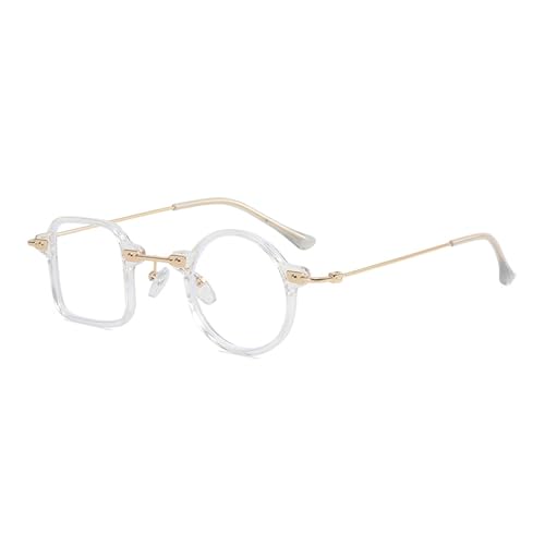 Fluxioxtna Sonnenschutz Sonnenbrille Für Erwachsene Männer Frauen Unregelmäßige Rahmen Sonnenbrille Neuheit Rahmen Brille Antibläusche