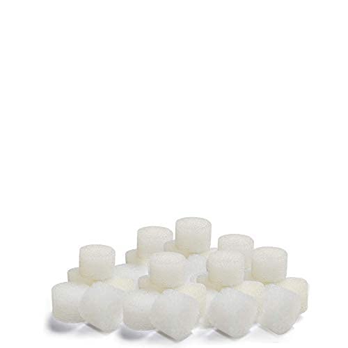 ã€20 Piecesã€‘Household Compressor Parts Replacement Filter Spongeï¼ŒRound White Sponge Air Filter Sponge Replacement Compressor Accessories Device.7