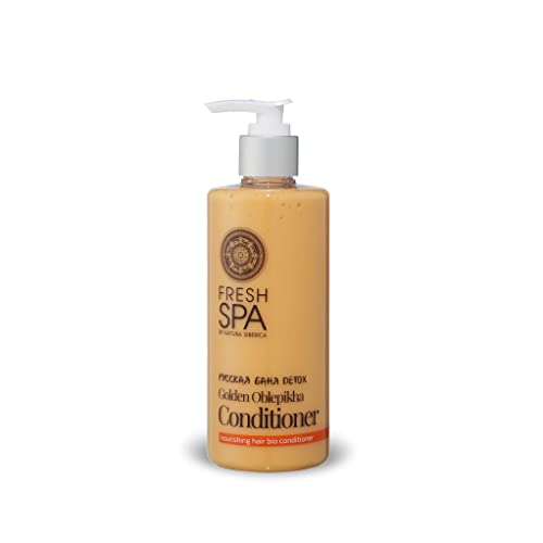 Image of Natura Siberica Fresh Spa Russian Bania Detox Golden Oblepikha Organic Hair Conditioner 300Ml
