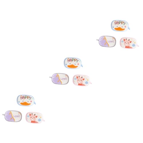 Éponge de bain bébé en coton et serviettes douces pour enfants | Lot de 9 pièces