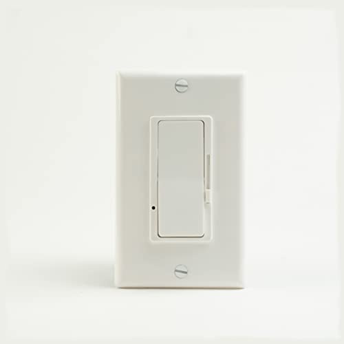 Low Voltage Dimmer Switch for 0-10V LED and Fluorescent Fixtures, Single-Pole/3-Way Dimmer Switch, Multi Gang Installation, White (Dimmer, 1 PACK) Low Voltage Dimmer Switch for 0-10V LED and Fluorescent Fixtures, Single-Pole/3-Way Dimmer Switch, Multi Gang Installation, White (Dimmer, 1 PACK)