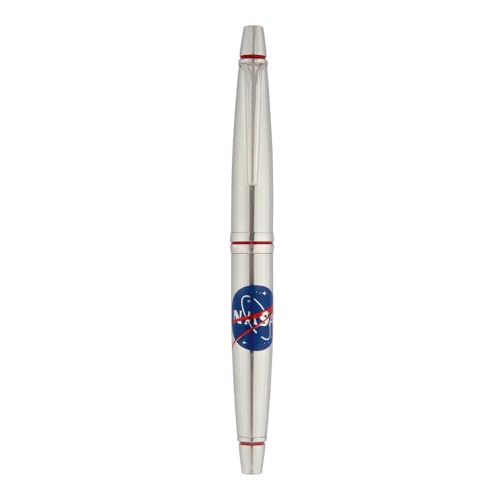 Image of Submarine 3005 Jupiter Premium Ball Pen, Chrome Finish Elegance, Original Approved NASA Logo, Anti - Gravity Black Ink Refill, Ideal Gift for him /her, Perfect for corporate gifting.