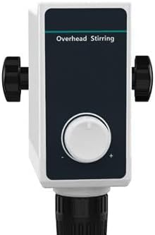 Overhead Stirrer Single Head Unit LAB Mixing Overhead Stirrer Agitator Accessory Part with Range 200 to 1500rpm and Max amount of stirring(H2O) 5L