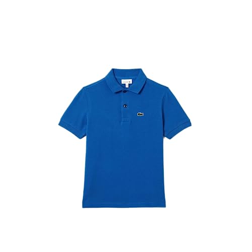 Lacoste Camisa polo piquê clássica de manga curta para meninos, Fiji, 16 Anos