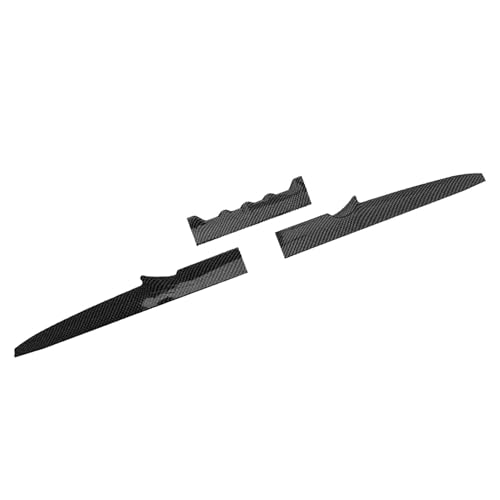 Aileron arrière style double lune avec découpe aérodynamique pour coffre de voiture