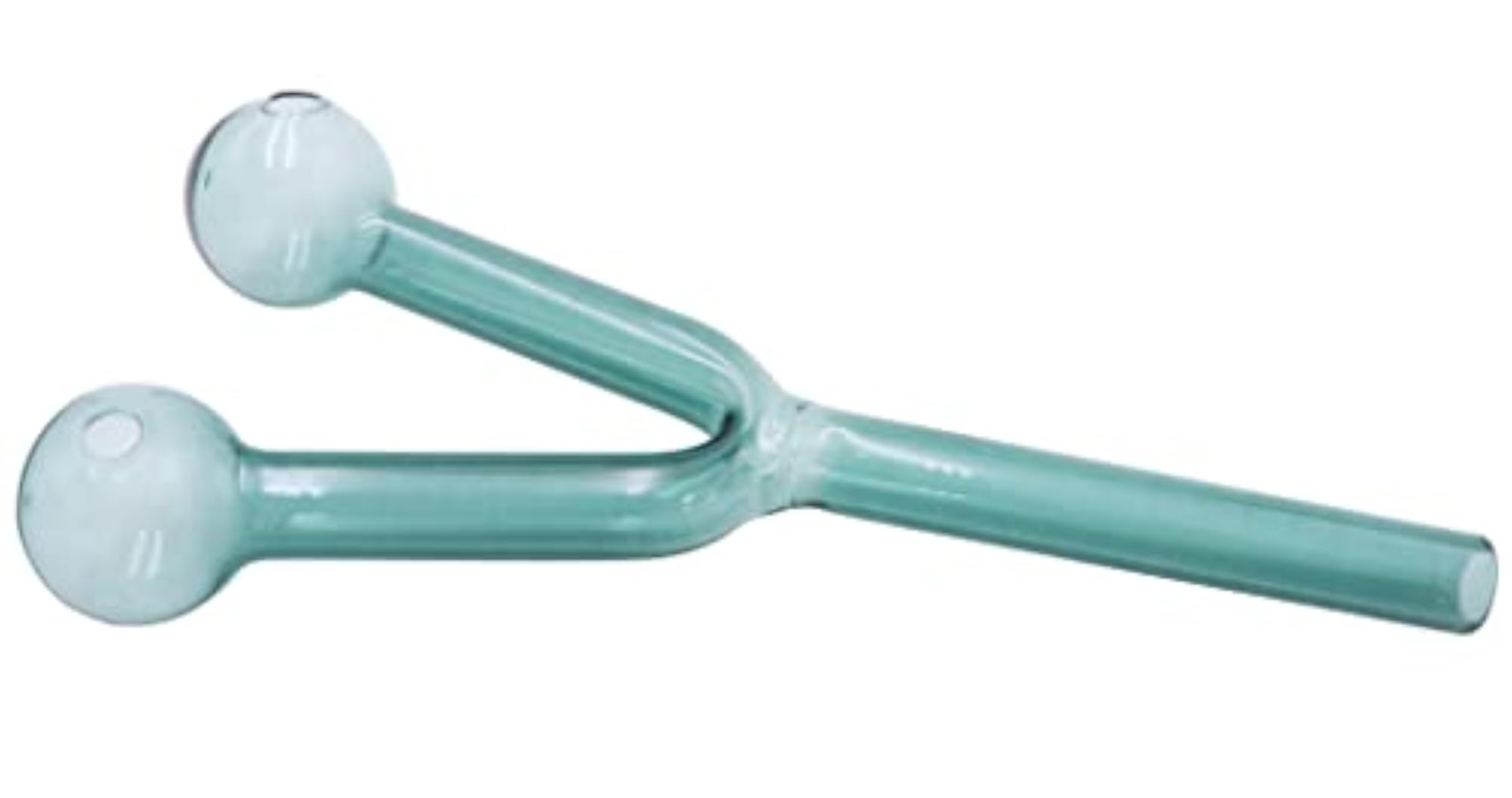 Greens 6 Inch Dual Chamber Glass Smoking Oil Burner Pipe