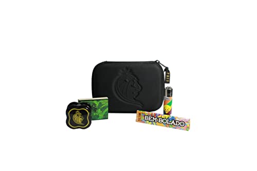 Kit de Bolsa de ombro Puff Life Classic adulto-unissex, Preto, único