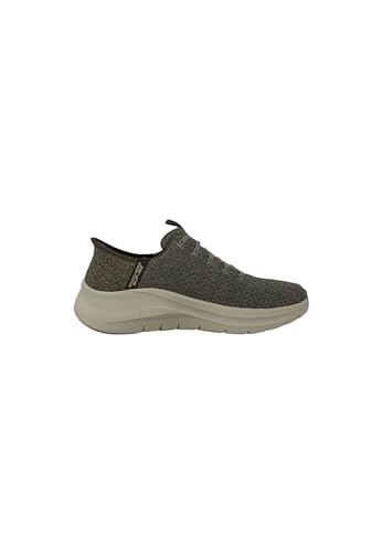 Image of Skechers Men's 232462wwTrainers, Taupe Knit, 8.5 UK