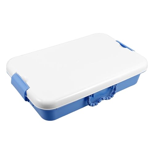 Hohopeti Versatile Storage Bin Lid for Kids Craft Supplies Sandbox Toys Portable Tray Outdoor Box Handheld Tray for Classroom