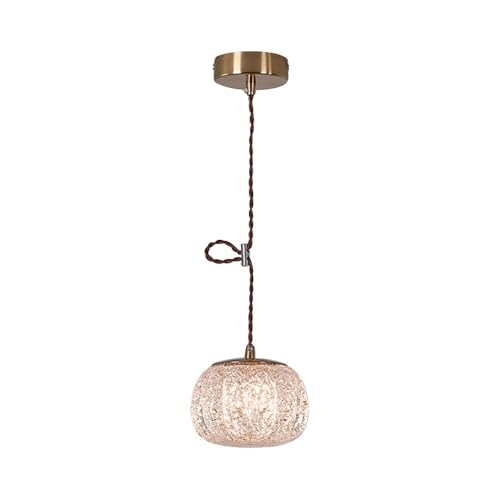 Lámpara colgante decorativa moderna G9 de resina colorida para techo