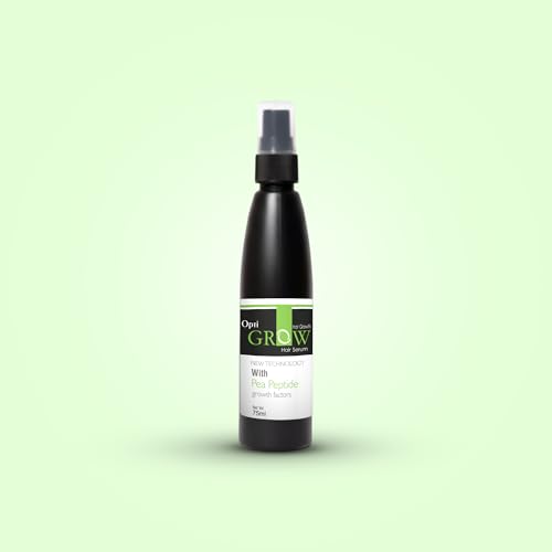 Opti Grow Hair Growth Serum | With Anagen, Pea Peptide & Fibroblast Growth Factor | For Dry & Damaged Hair | 75 ml