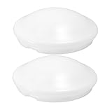 IWOWHERO 2piezas Cubiertas Para Lámpara De Techo Tipo Hongo Pantallas Decorativas De Repuesto Para Aplique De Pared Iluminación De Techo Para Cocina y Baño