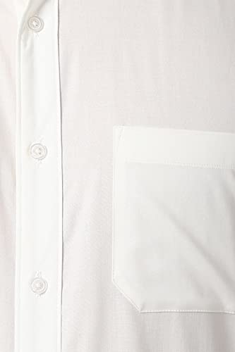 Image of Peter England Men's Cotton Solid Regular Fit Shirt