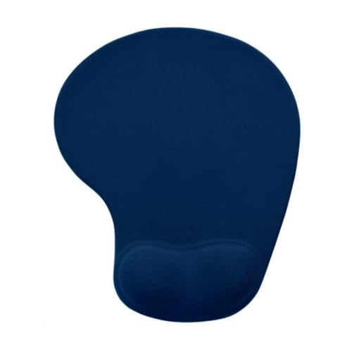 Suporte Mouse Pad Ergonômico com Apoio de Punho Super Macio Kapbom Azul Marinho