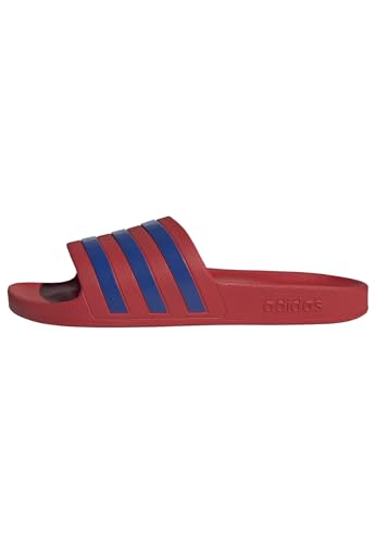 adidas Unisex Adilette Aqua Slides, better scarlet/team royal blue/better scarlet, 40.5 EU – Ansicht 1