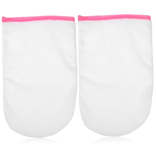 Mikikit 1Par Guantes de Cera Manos Guantes Manicura y Cuidado