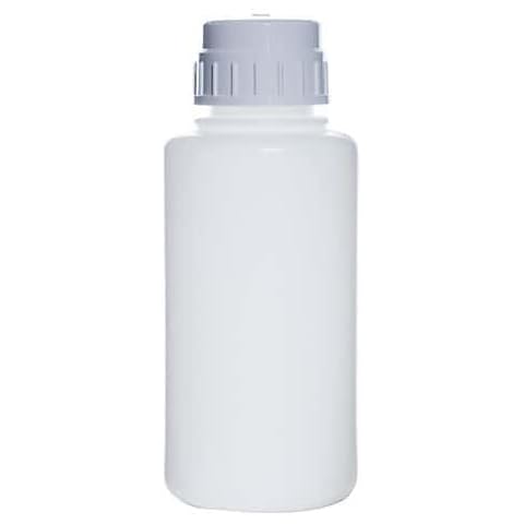 Cole-Parmer Essentials Heavy-Duty Plastic Bottle, HDPE, 1000mL; 6/PK Cover