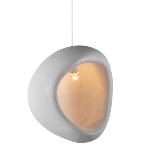 Chandelier minimaliste pour salle à manger et salon | Suspension japonaise en polystyrène